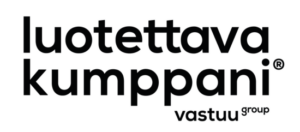 luotettava-kumppani-logo-musta-valkoinen-tausta